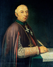 Dipinto di Mons. Giovanni Pietro Losana Vescovo Filatropo