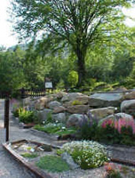 Ingresso giardino Botanico di Oropa