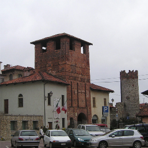 Nell'immagine l'entrata del Ricetto Medioevale di Candelo