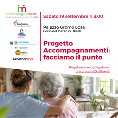 Progetto Accompagnamenti: facciamo il punto