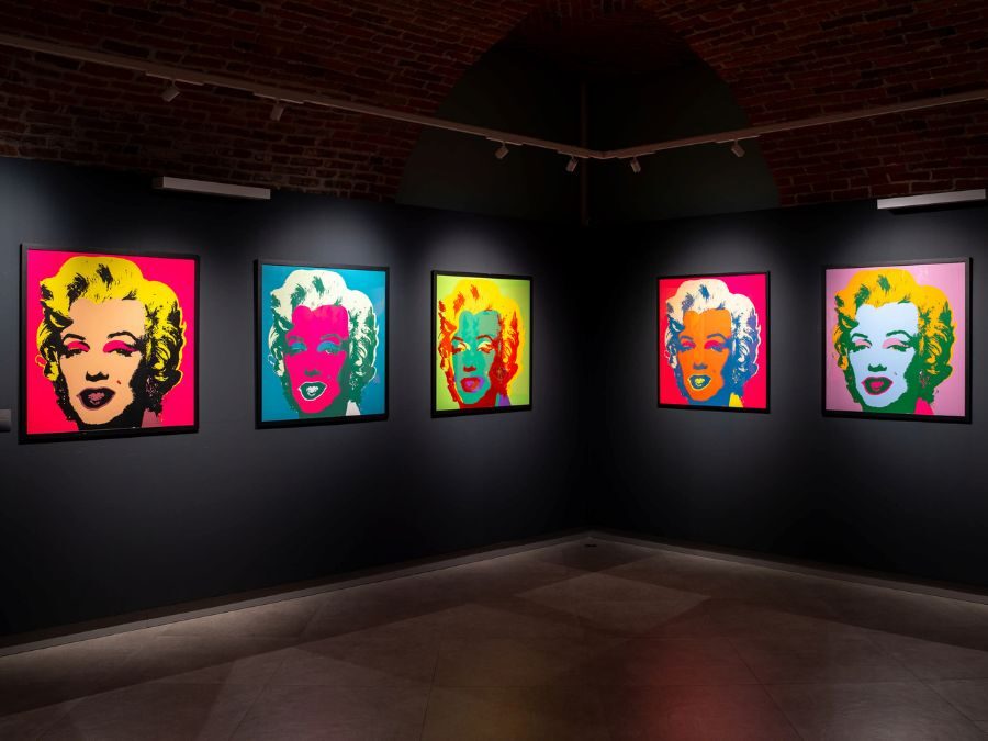 Foto della mostra Andy Warhol. Pop Art & Textiles