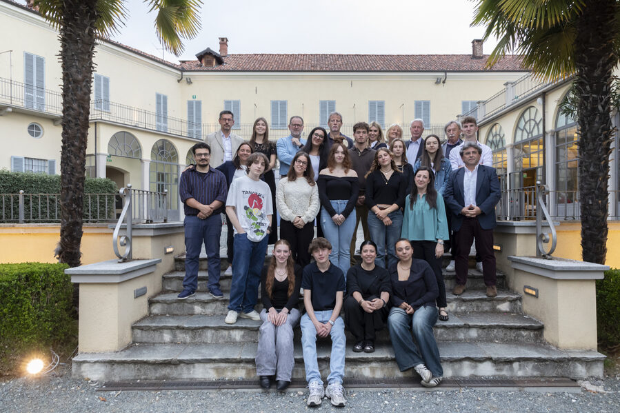 Foto di gruppo a Palazzo Gromo Losa