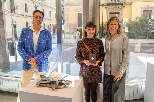 Anna Multone, Premio Alessio Moitre più menzione speciale con l'opera “Cavolfiore-Orto Padulino”
