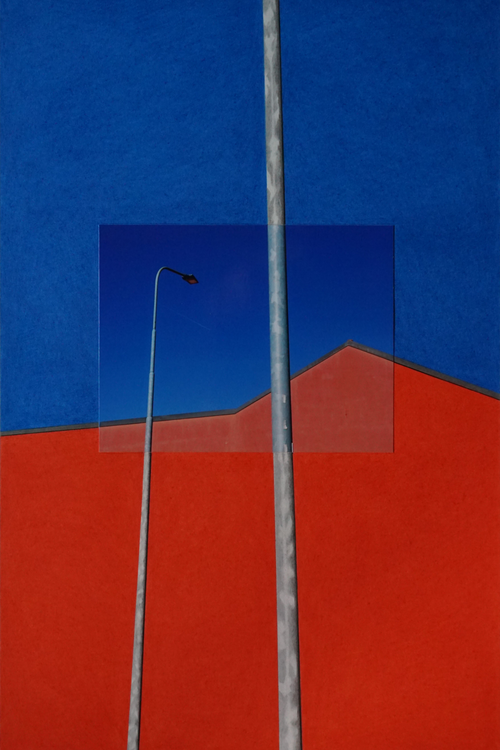 Massimo Premoli, Architettura ir-reale (Strada Novella), foto-disegno